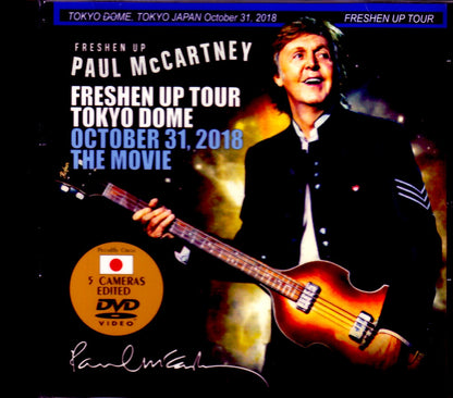 Paul McCartney/Tokyo,Japan 10.31.2018 Multi-Cam Shot Ver.