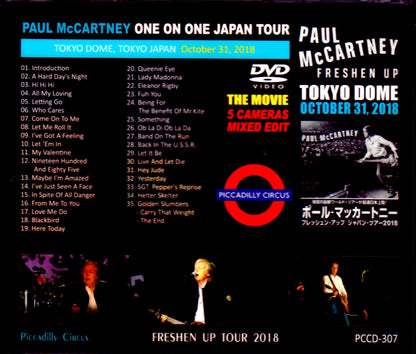 Paul McCartney/Tokyo,Japan 10.31.2018 Multi-Cam Shot Ver.