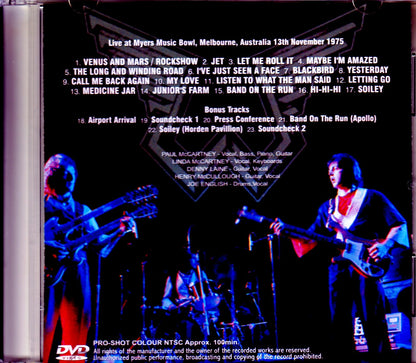 Paul McCartney,Wings/Australia 1975 Japan Broadcast Ver.