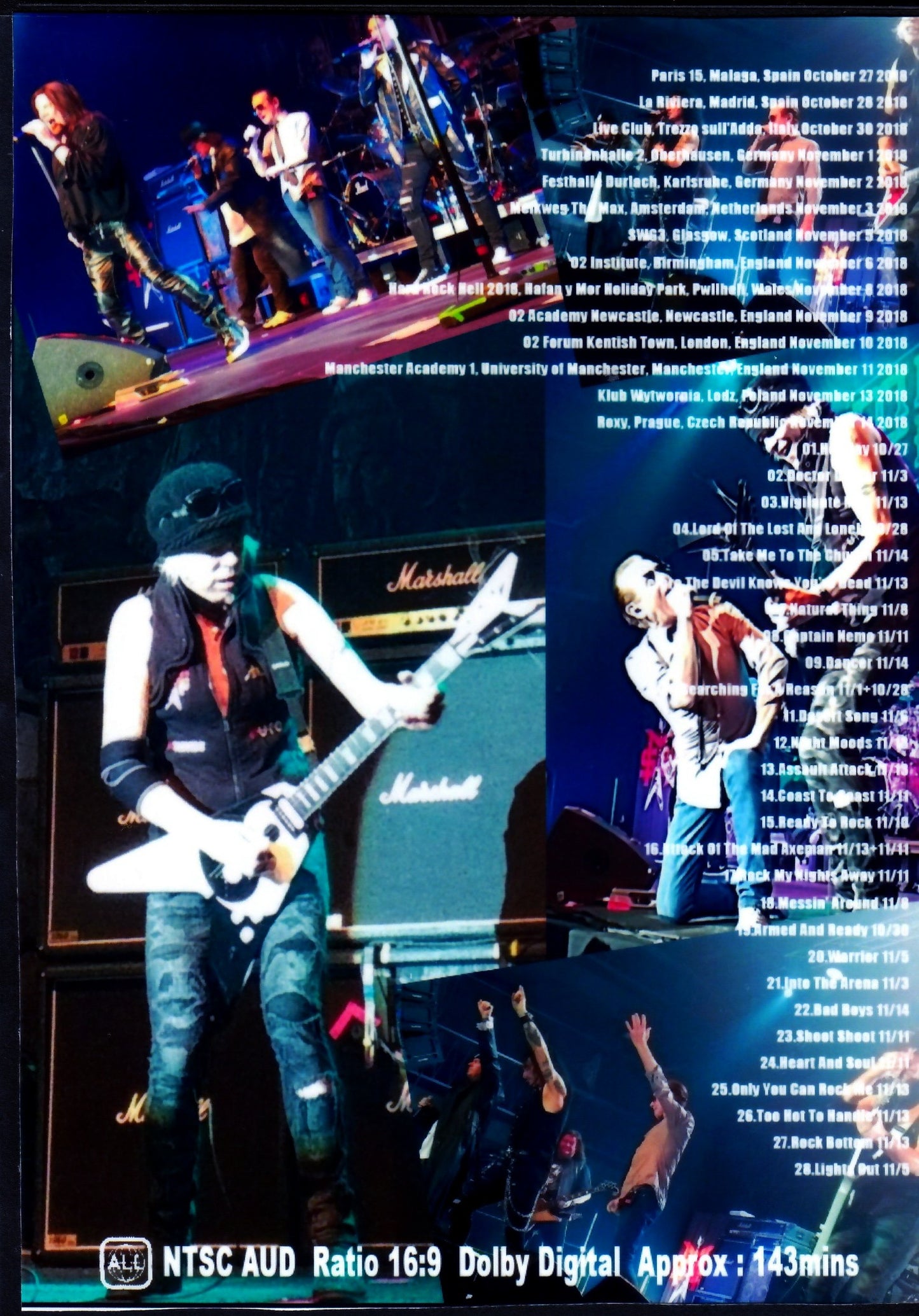 Michael Schenker Fest/Europe Tour Collection 2018