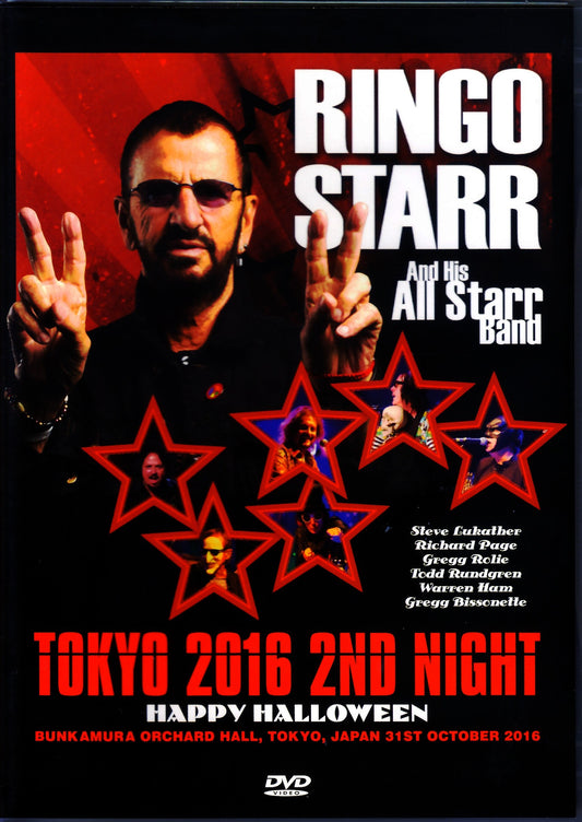 Ringo Starr & His All Starr Band/Tokyo,Japan 10.31.2016 Dual Layer Ver. +