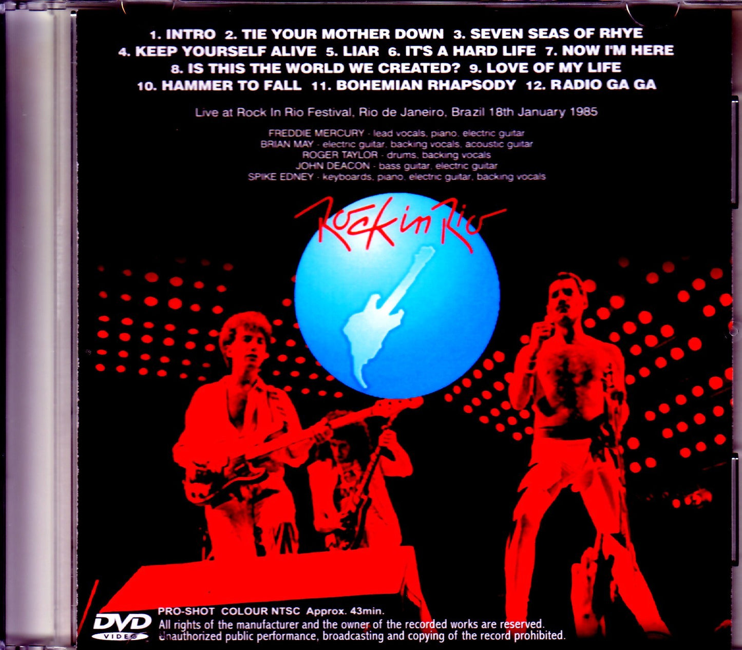 Queen/Brazil 1985 Japan Broadcast Ver.