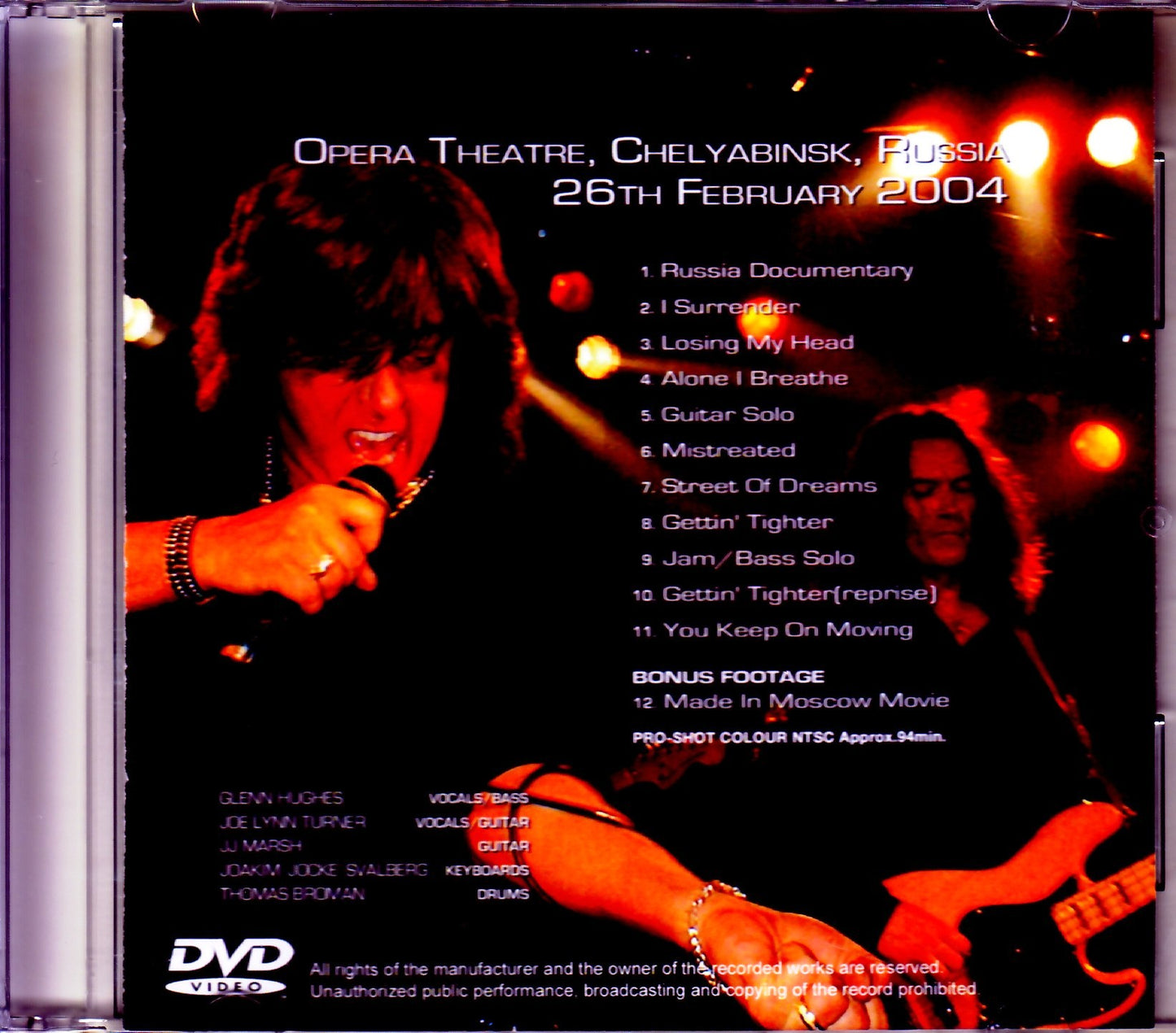 Joe Lynn Turner,Glenn Hughes/Russia 2004