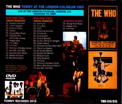 The Who/London,UK 1969 2 Source Ver.