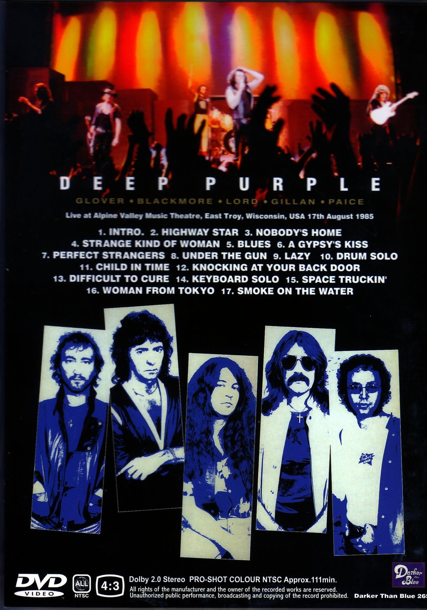 Deep Purple/WI, USA 1985