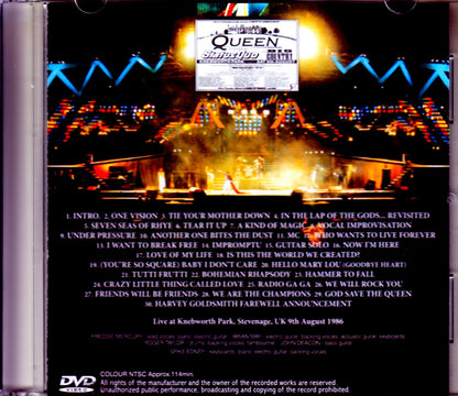 Queen/Knebworth,UK 1986 Remaster