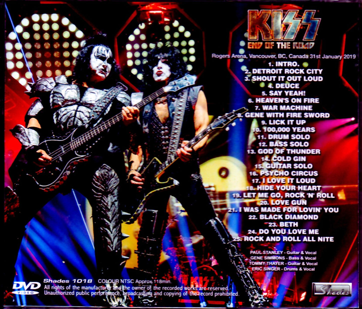 Kiss/Canada 2019