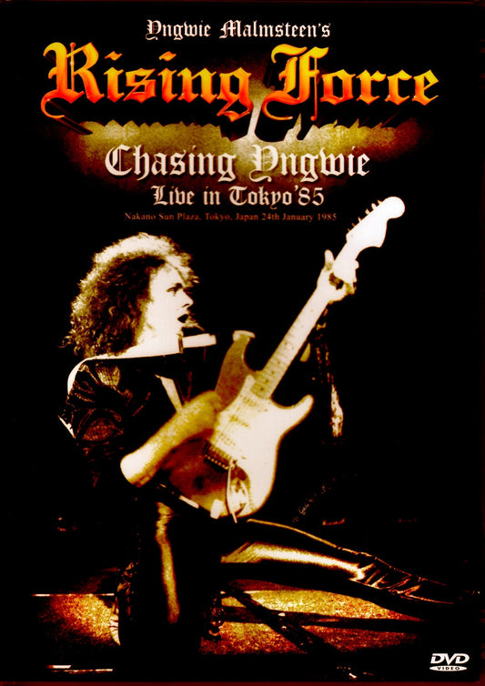 Yngwie Malmsteen,Rising Force/Tokyo,Japan 1985 Another Angle Shot Ver.