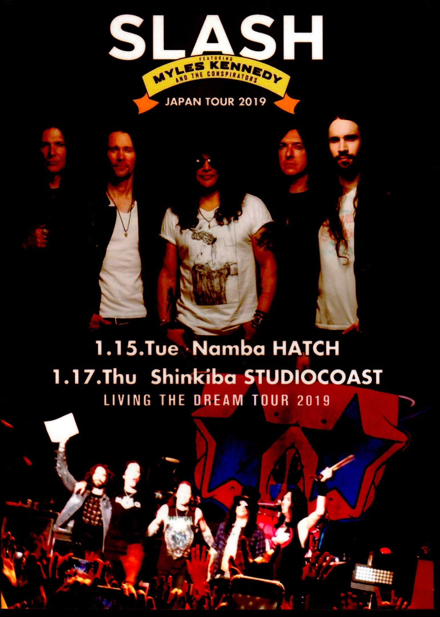 Slash,Myles Kennedy/Osaka,Japan 2019 & more