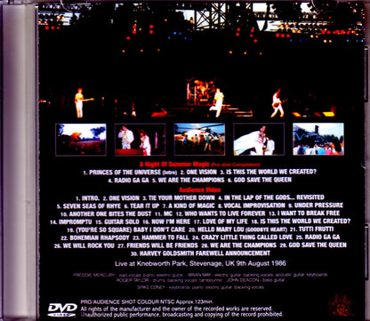 Queen/UK 1986 Prp-Shot Compilation & more