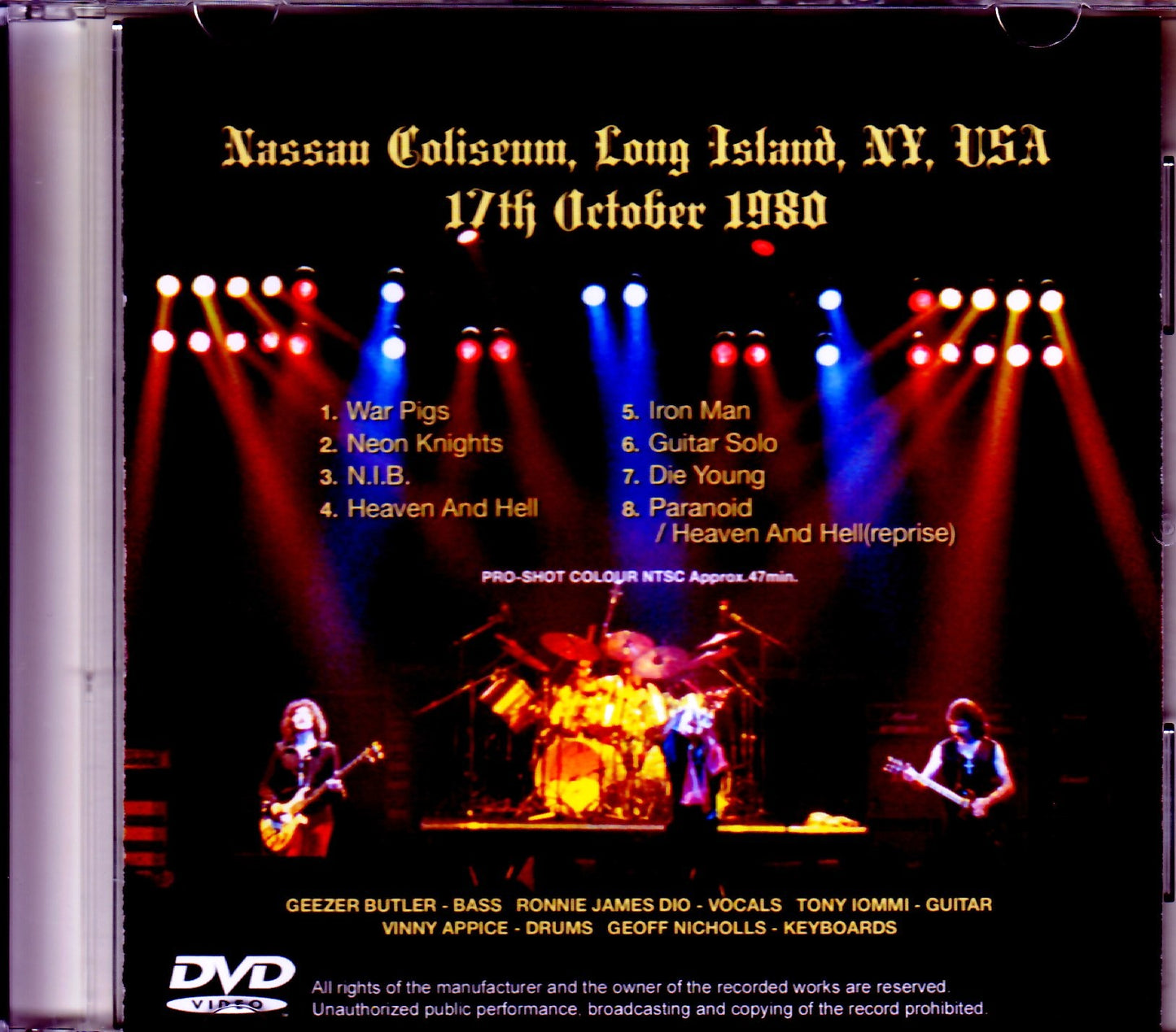 Black Sabbath/NY, USA 1980