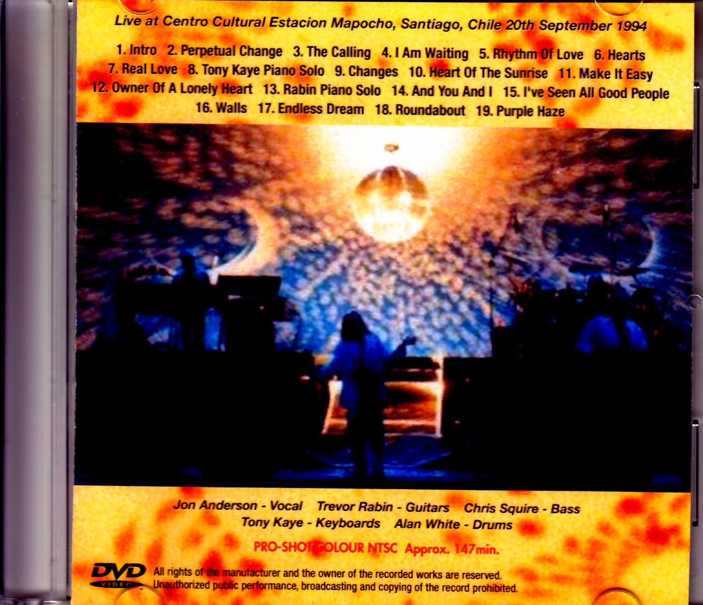 Yes/Chile 1994 Upgrade