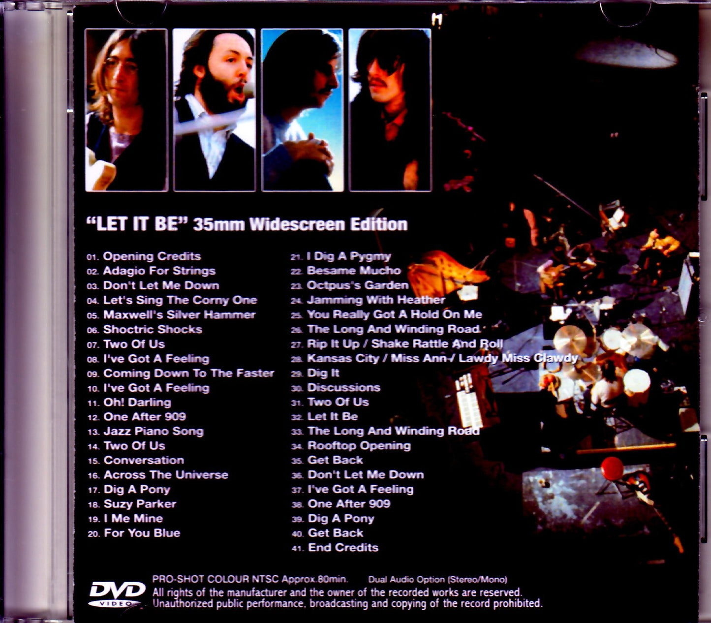 Beatles/Let it be 35mm Widescreen Edition