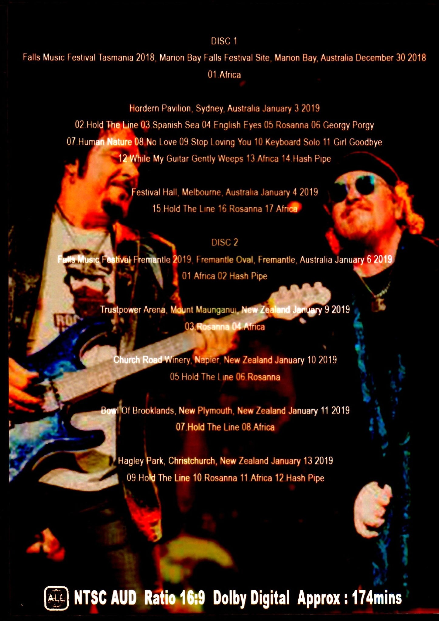 Toto/Australia & New Zealand 2019