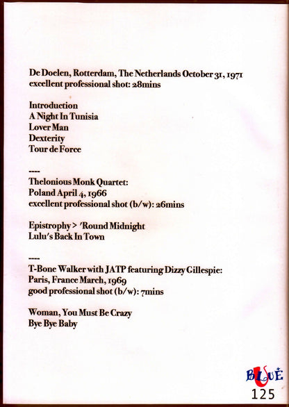 Giants of Jazz,Art Blakey,Dizzy Gillespie,Thelonious Monk/Netherlands 1971 & more