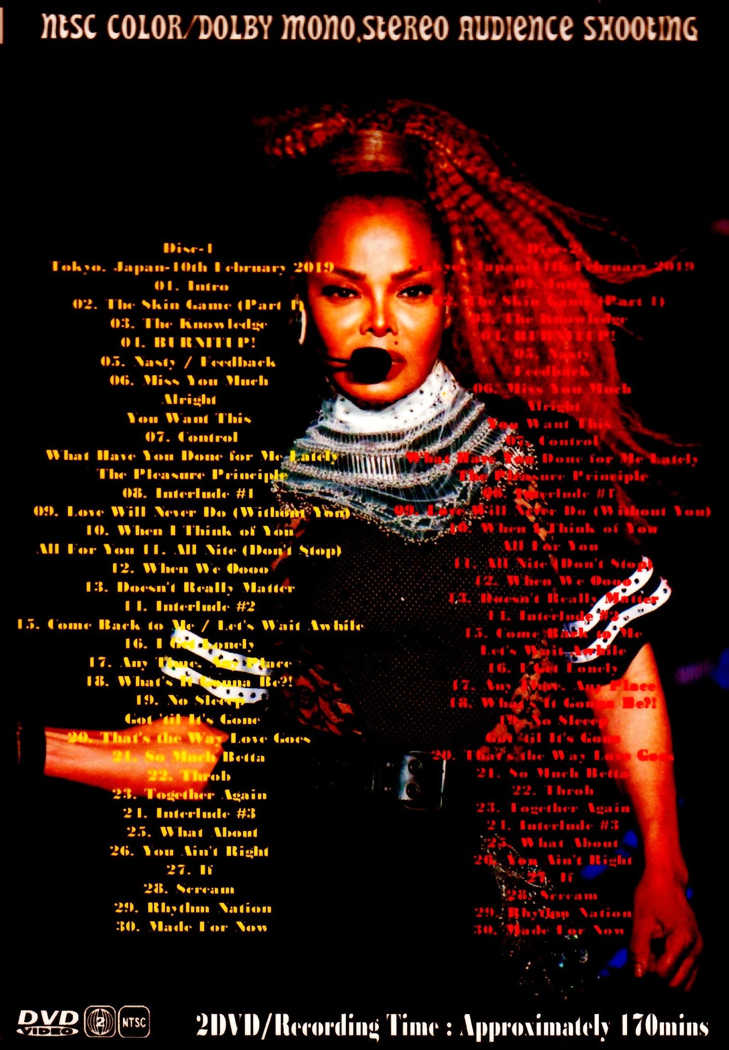 Janet Jackson/Tokyo,Japan 2019 2 Days