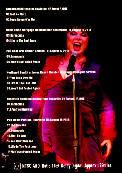 Ann Wilson/US Tour Collection 2018 Vol.2