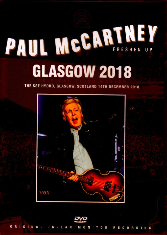 Paul McCartney/Glasgow,UK 2018 IEM Audio Dual Layer Ver.