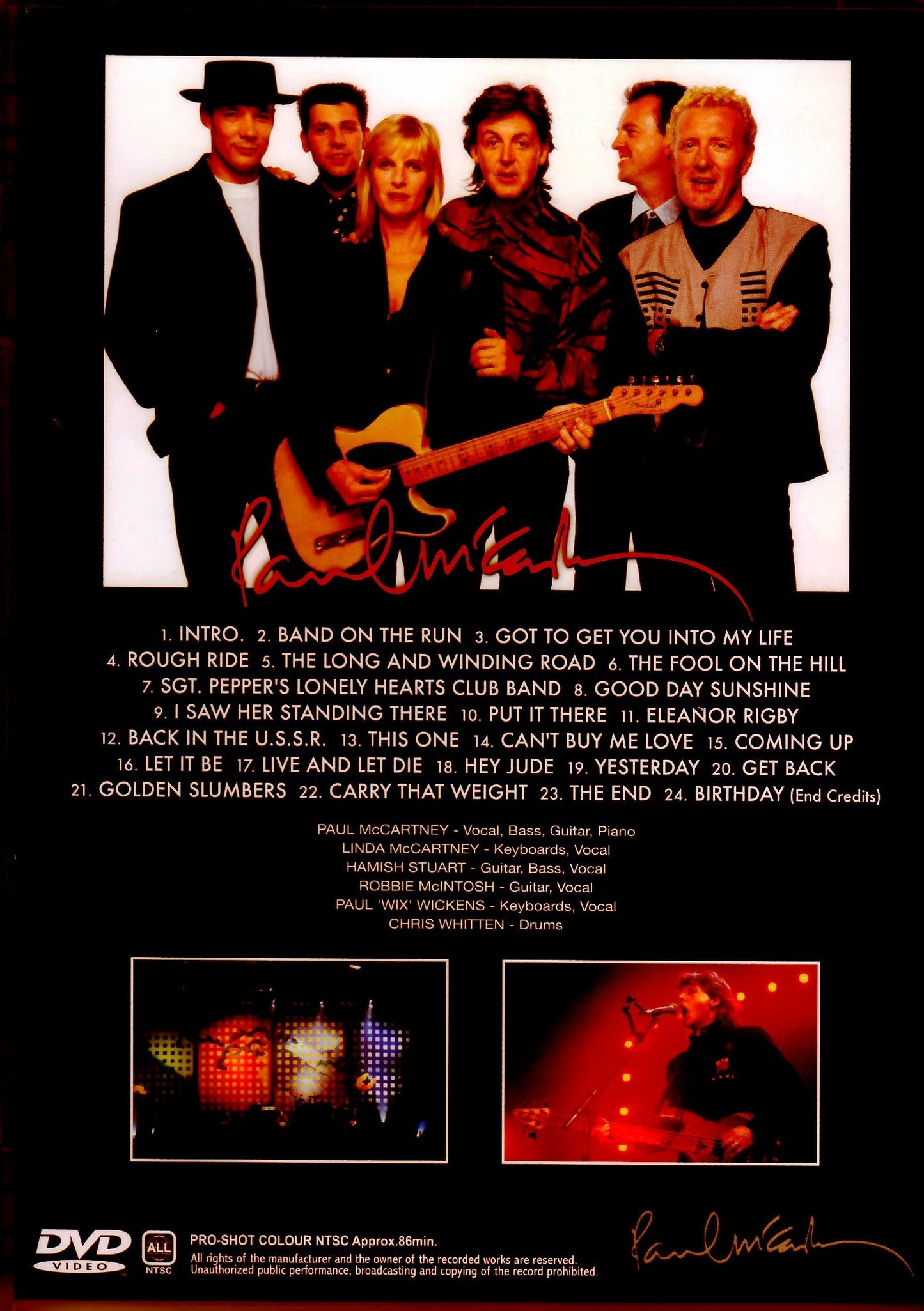 Paul McCartney/Get Back Speed Corrected Edition