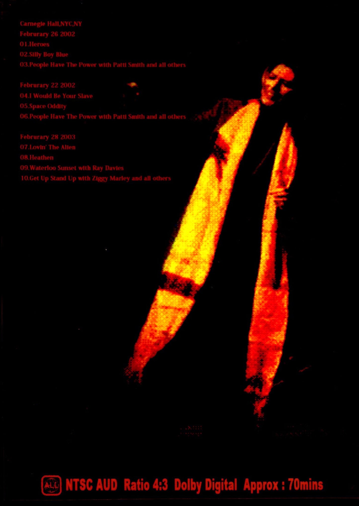 David Bowie/NY,USA 2002 & more