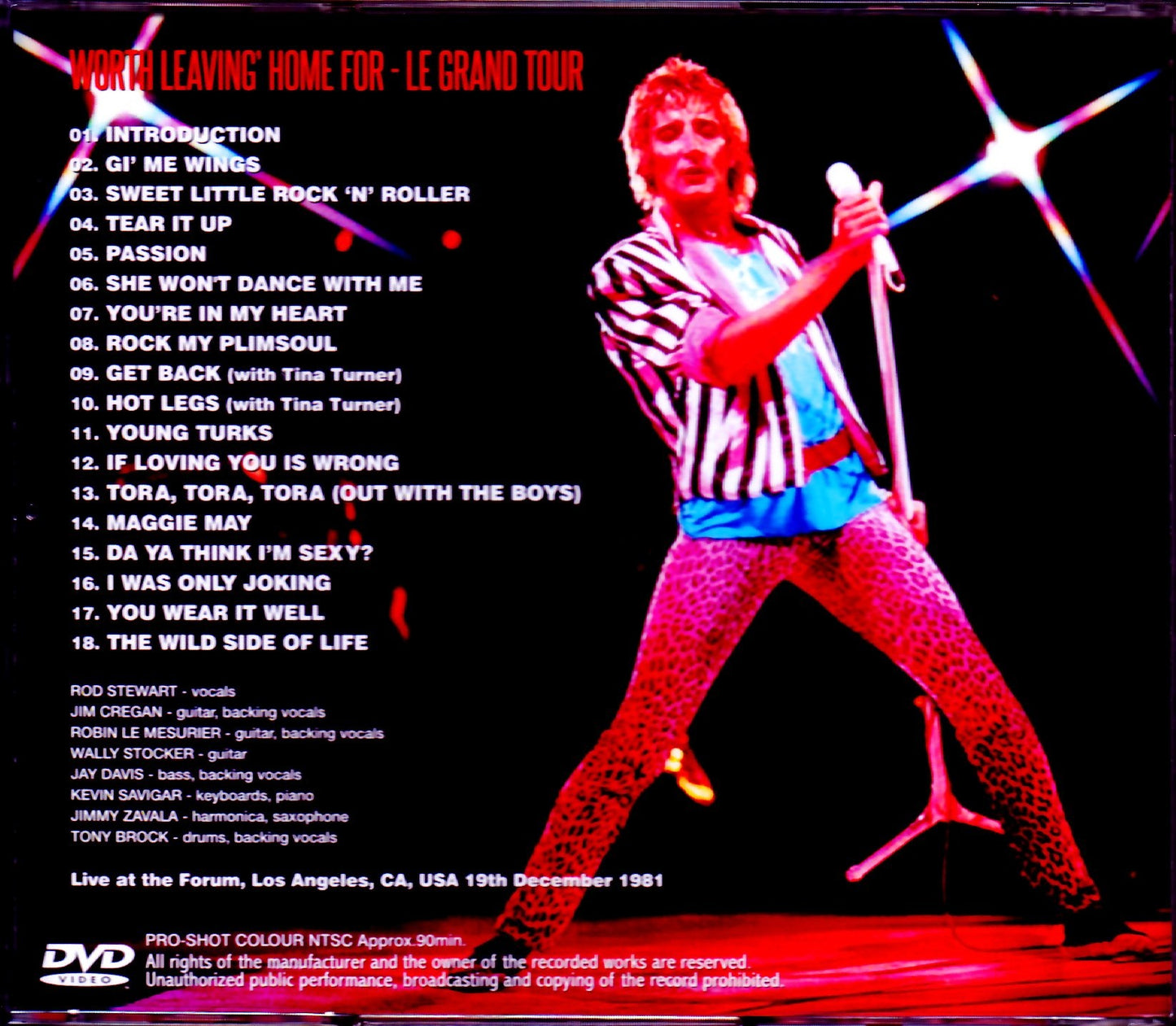 Rod Stewart/CA,USA 1981 LD Ver.