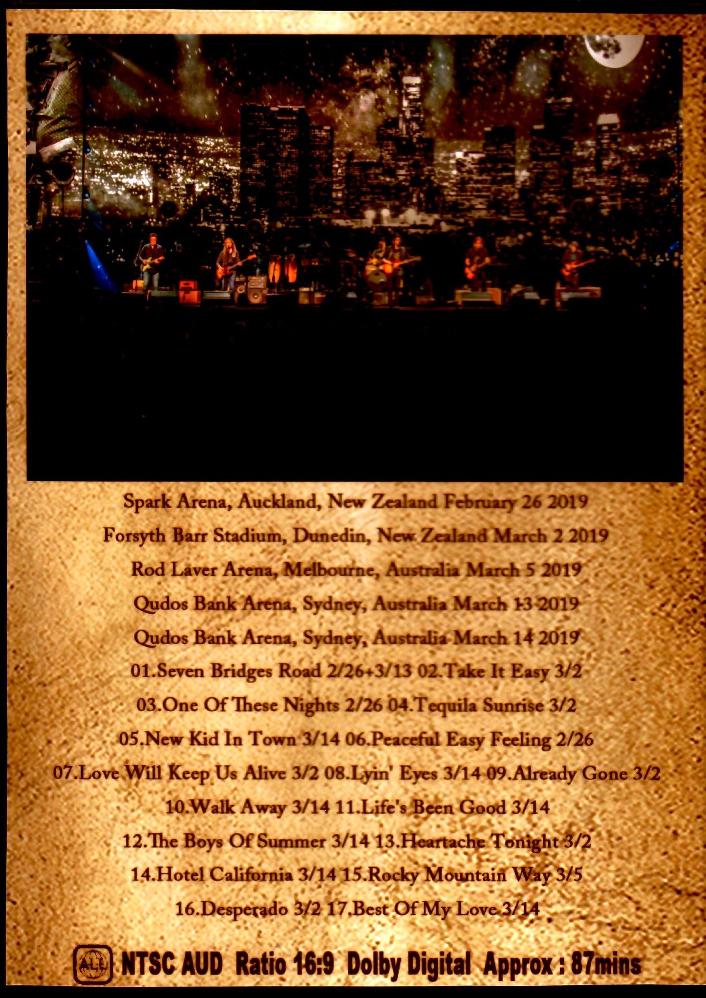 Eagles/Australia・New Zealand 2019