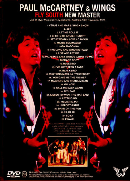 Paul McCartney,Wings/Australia 1975 Upgrade Dual Layer Ver.