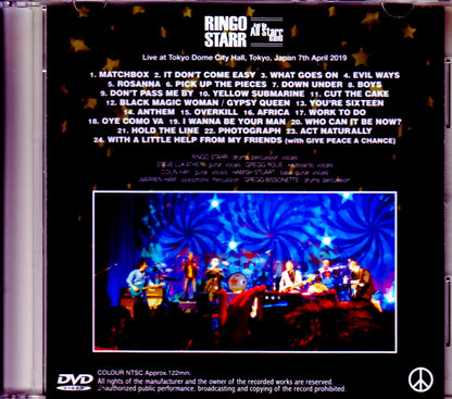 Ringo Starr and His Starr Band/Tokyo,Japan 4.7.2019