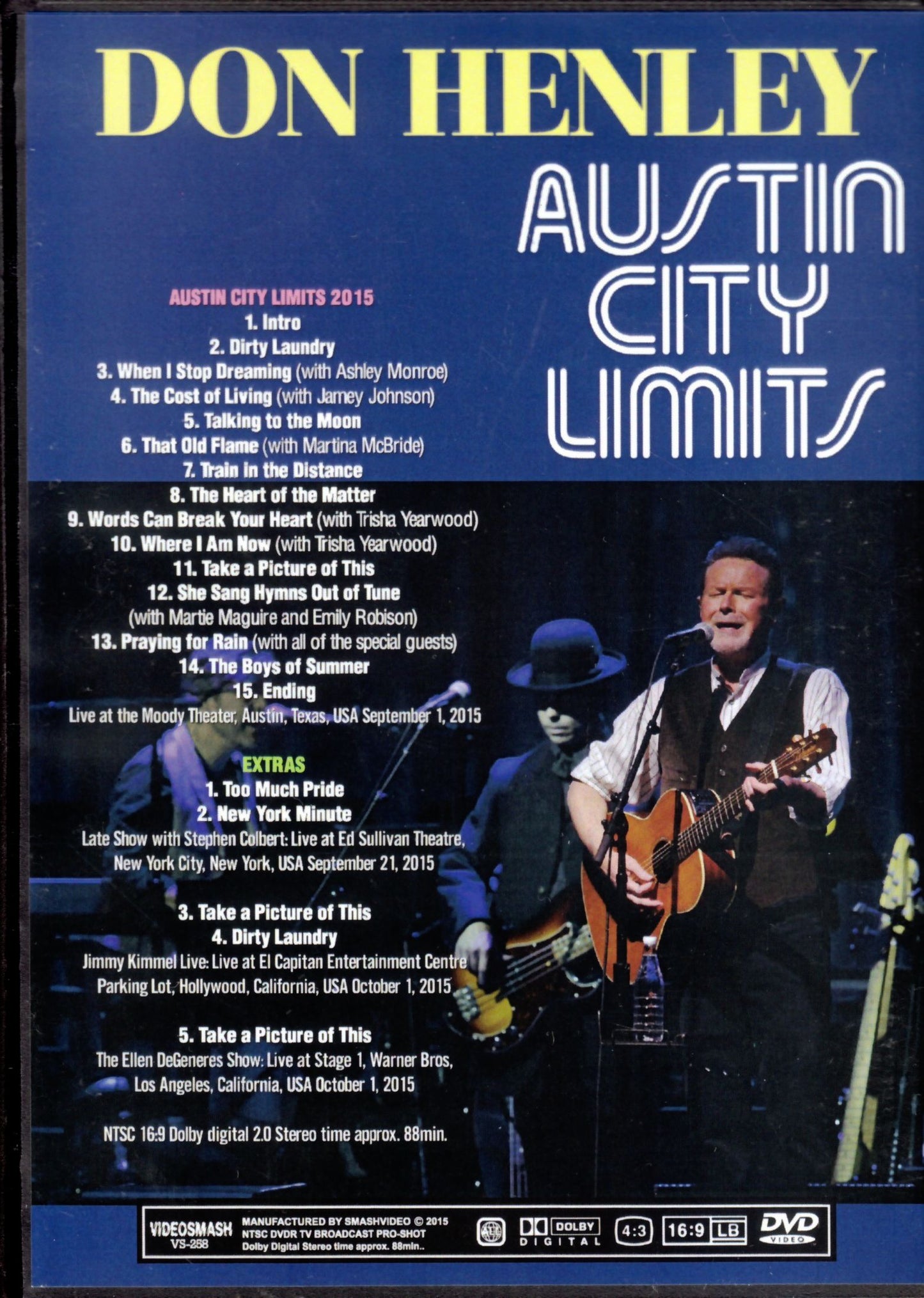 Don Henley/Texas,USA 2015 & more