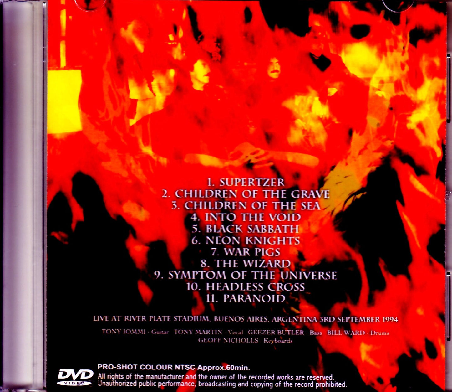 Black Sabbath/Argentina 9.3.1994
