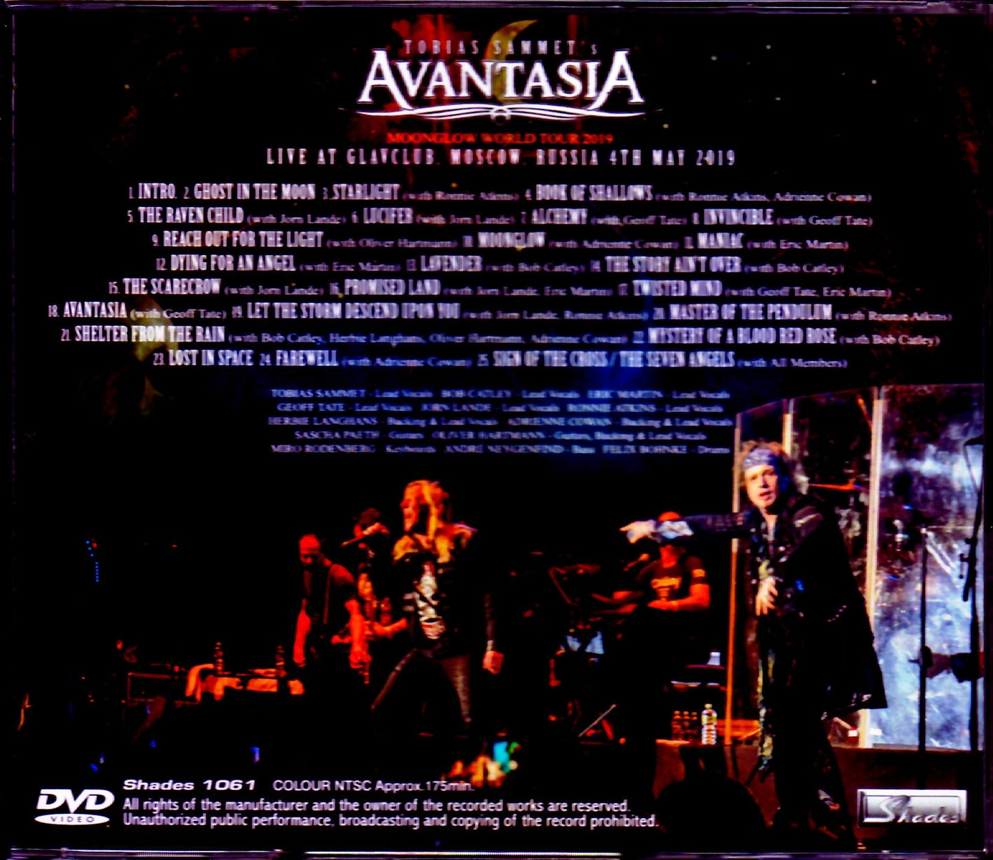 Tobias Sammet's Avantasia/Russia 2019
