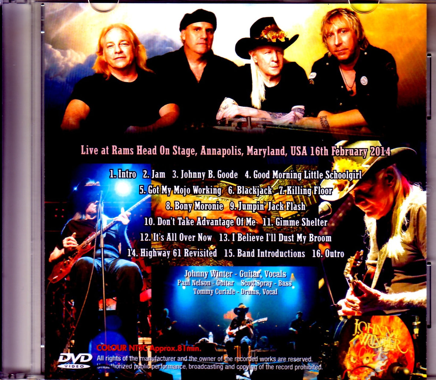Johnny Winter/MD, USA 2014