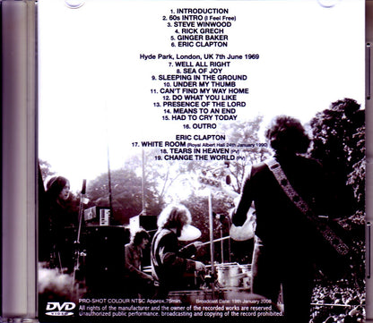Blind Faith/London,UK 1969 Japanese Broadcast Ver. & more