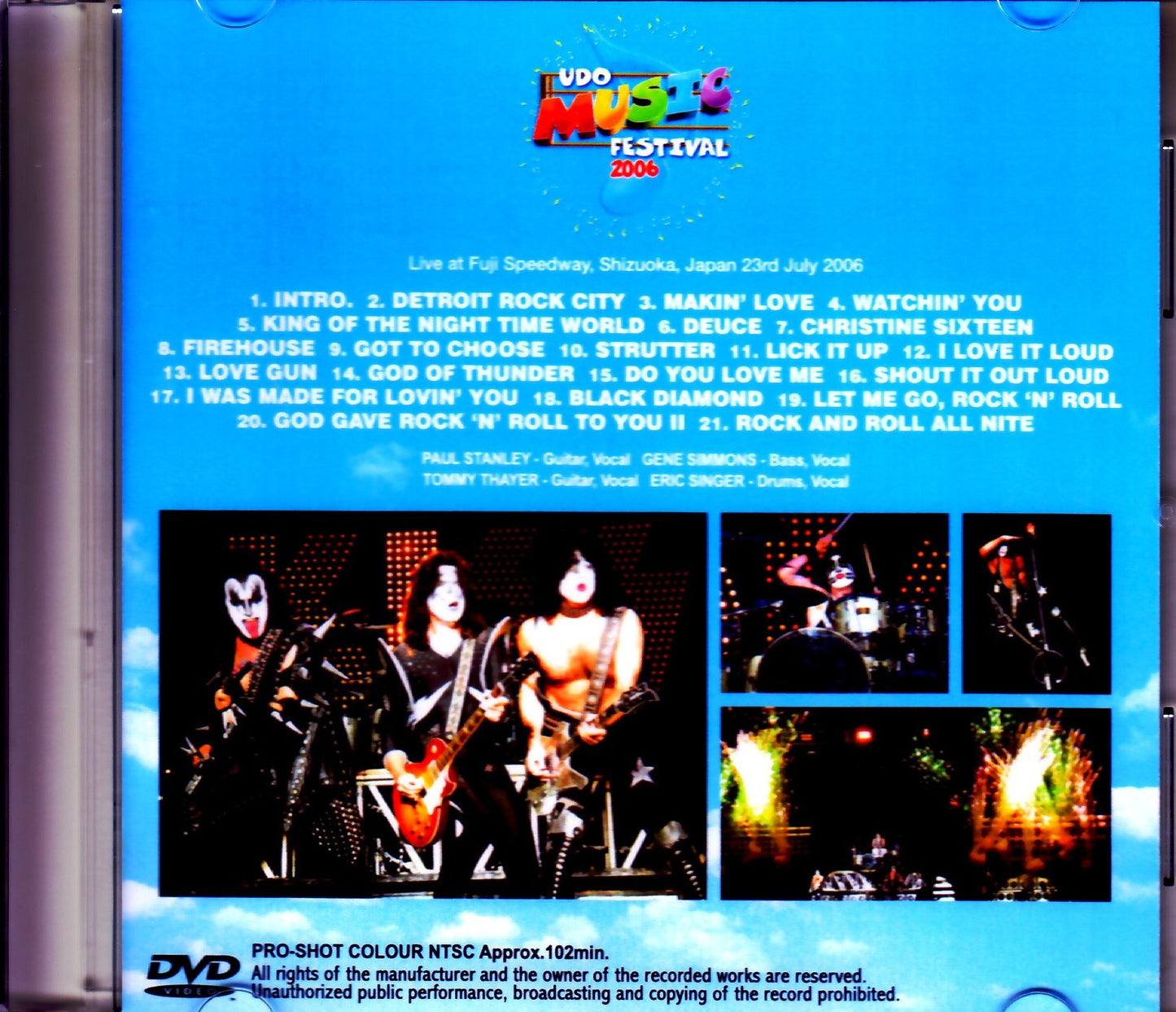 Kiss/Shizuoka,Japan 2006 Japanese Broadcast Ver.