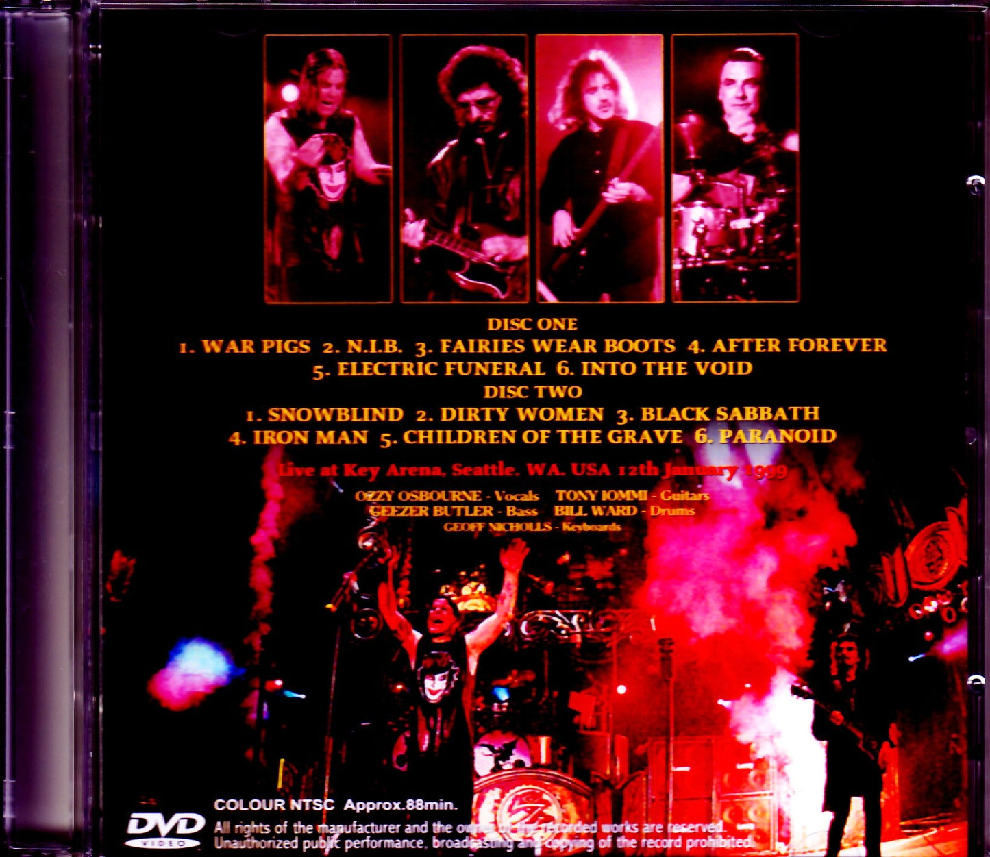 Black Sabbath/WA, USA 1999