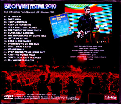 Noel Gallagher's High Flying Birds/UK 2019