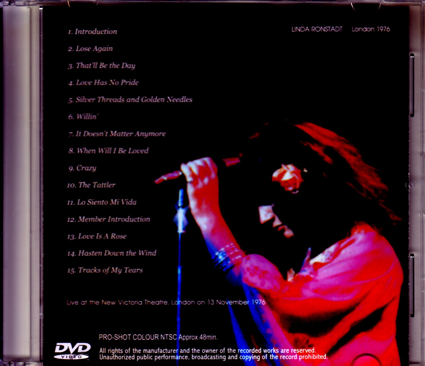 Linda Ronstadt/London,UK 1976 Upgrade