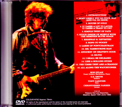 Bob Dylan/Spain 1989