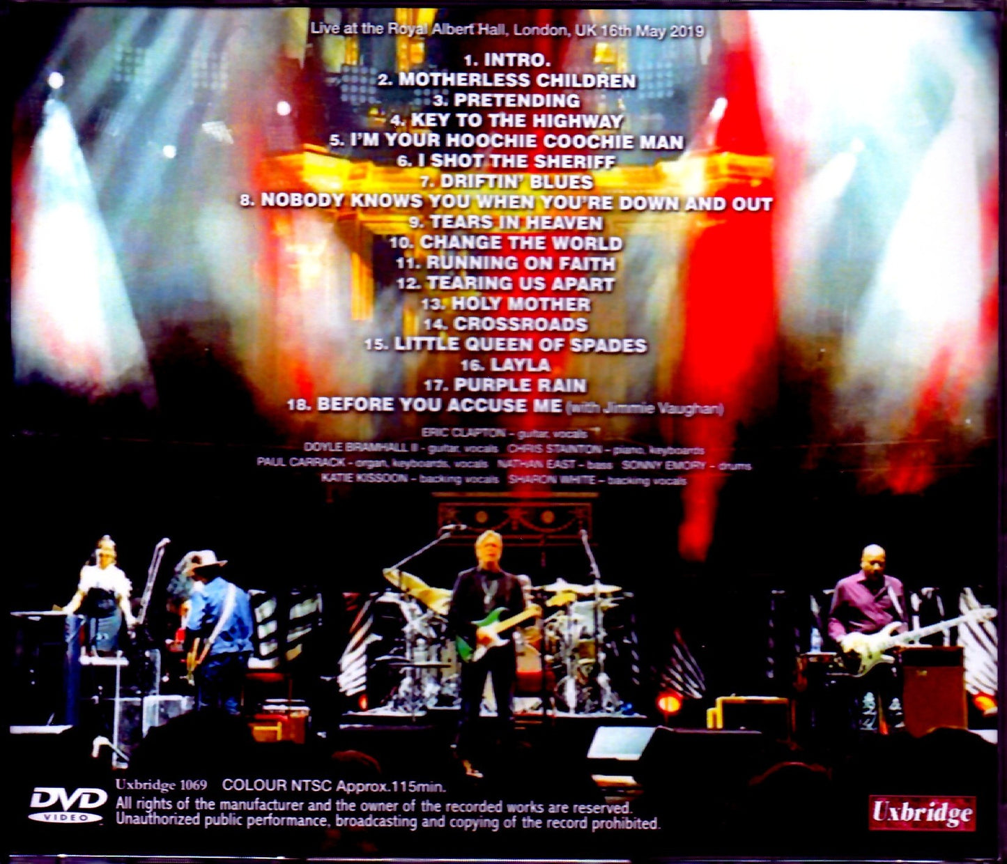 Eric Clapton/London,UK 5.16.2019 Multi-cam