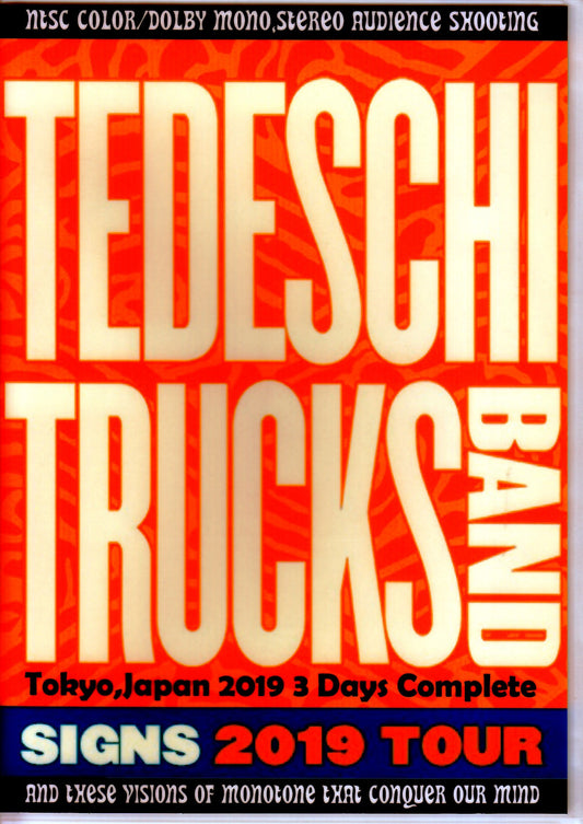 Tedeschi Trucks Band/Tokyo,Japan 2019 3 Days Complete