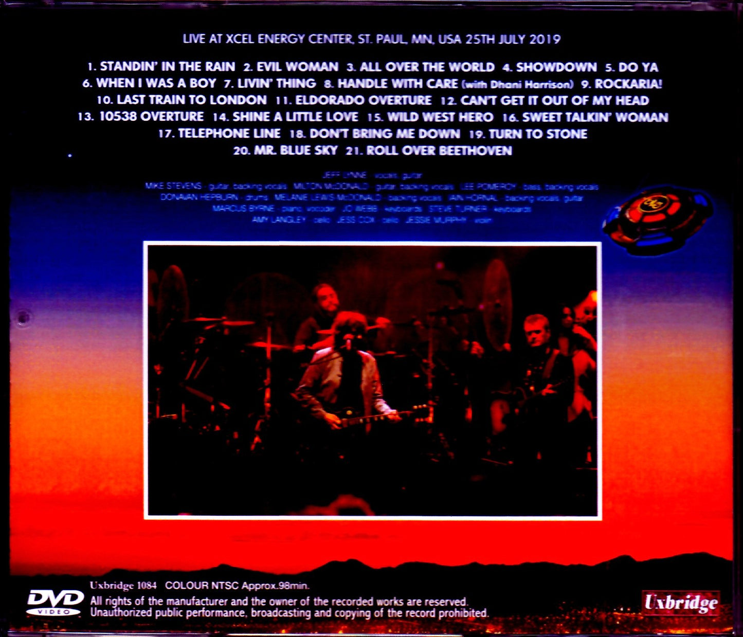 Jeff Lynne's ELO Electric Light Orchestra/MN,USA 2019