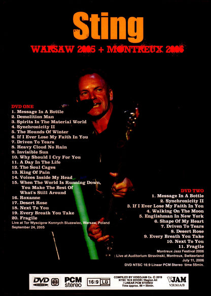 Sting/Poland 2005 & more
