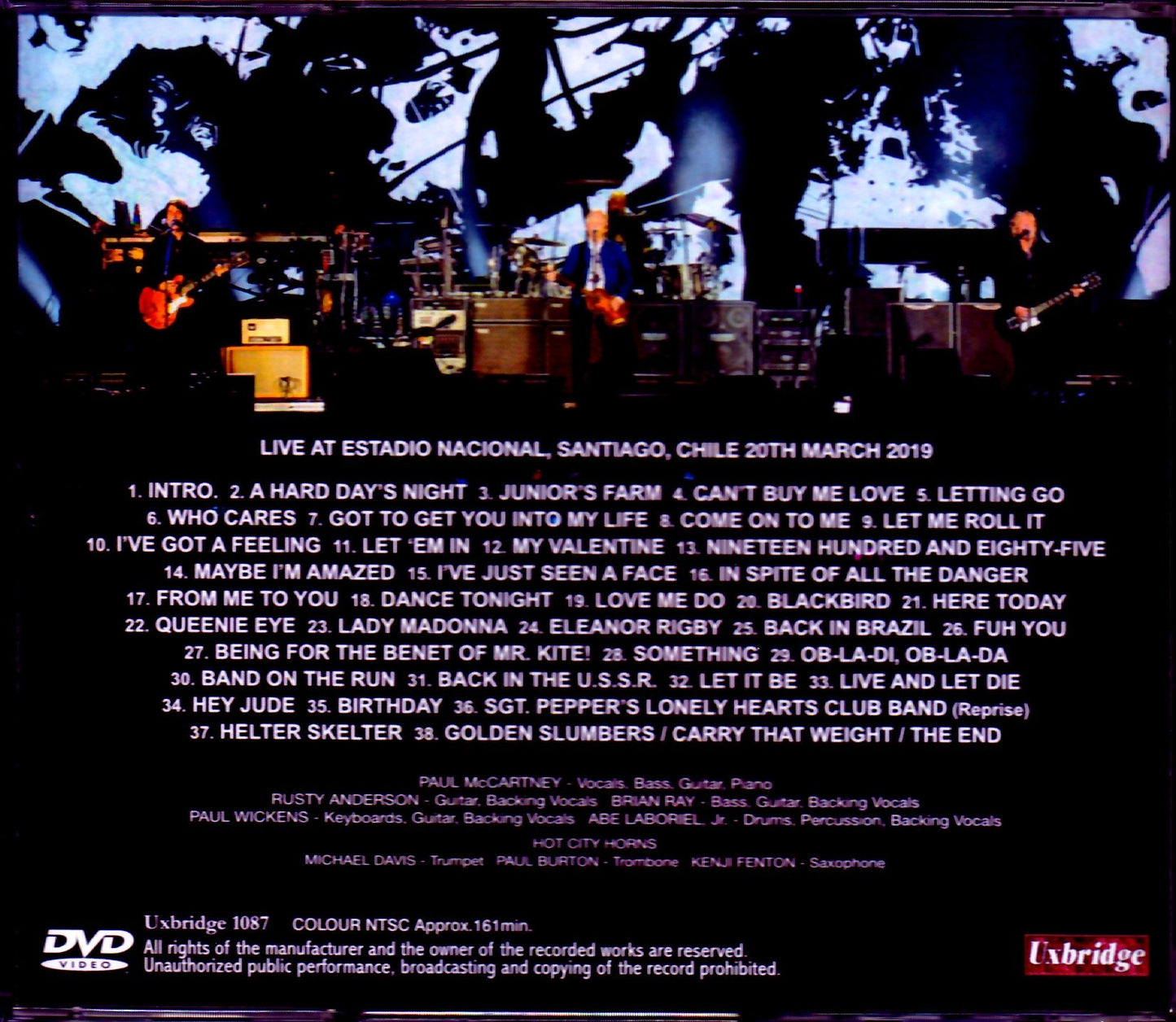 Paul McCartney/Chile 2019