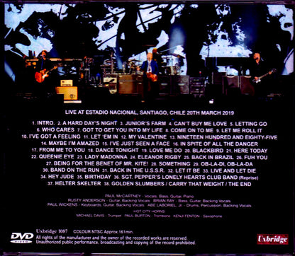 Paul McCartney/Chile 2019