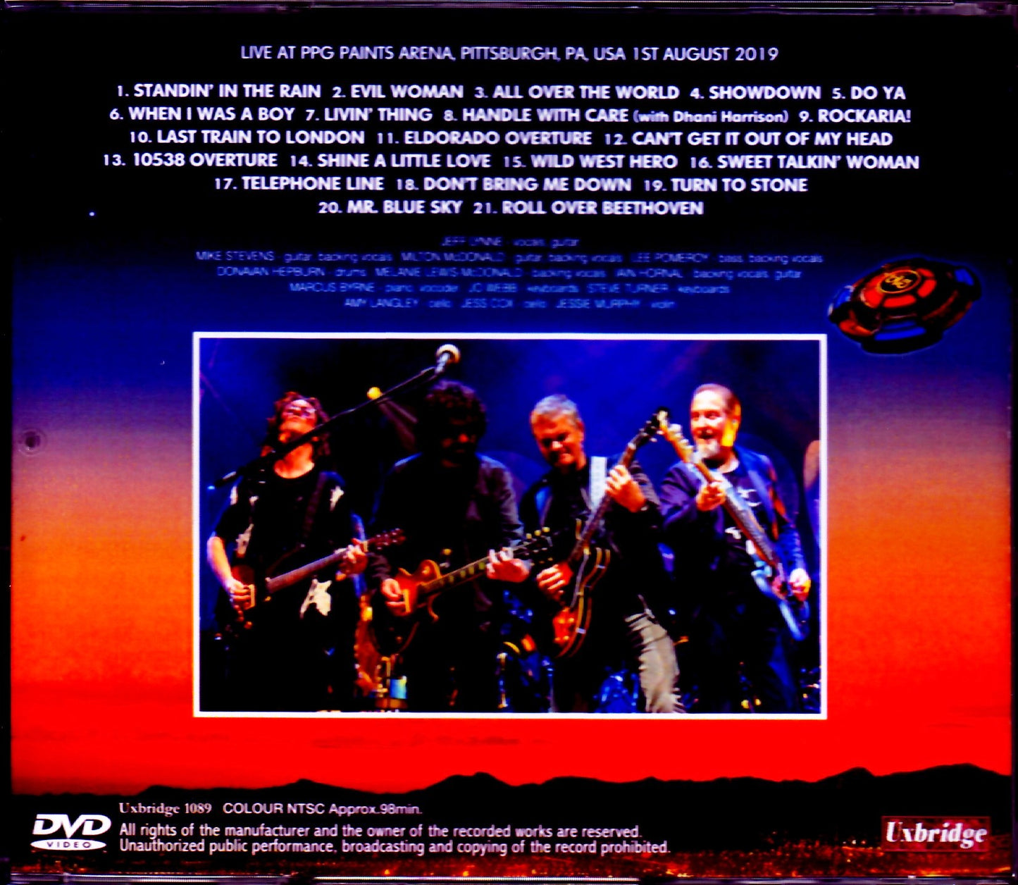Jeff Lynne's ELO Electric Light Orchestra/PA,USA 2019