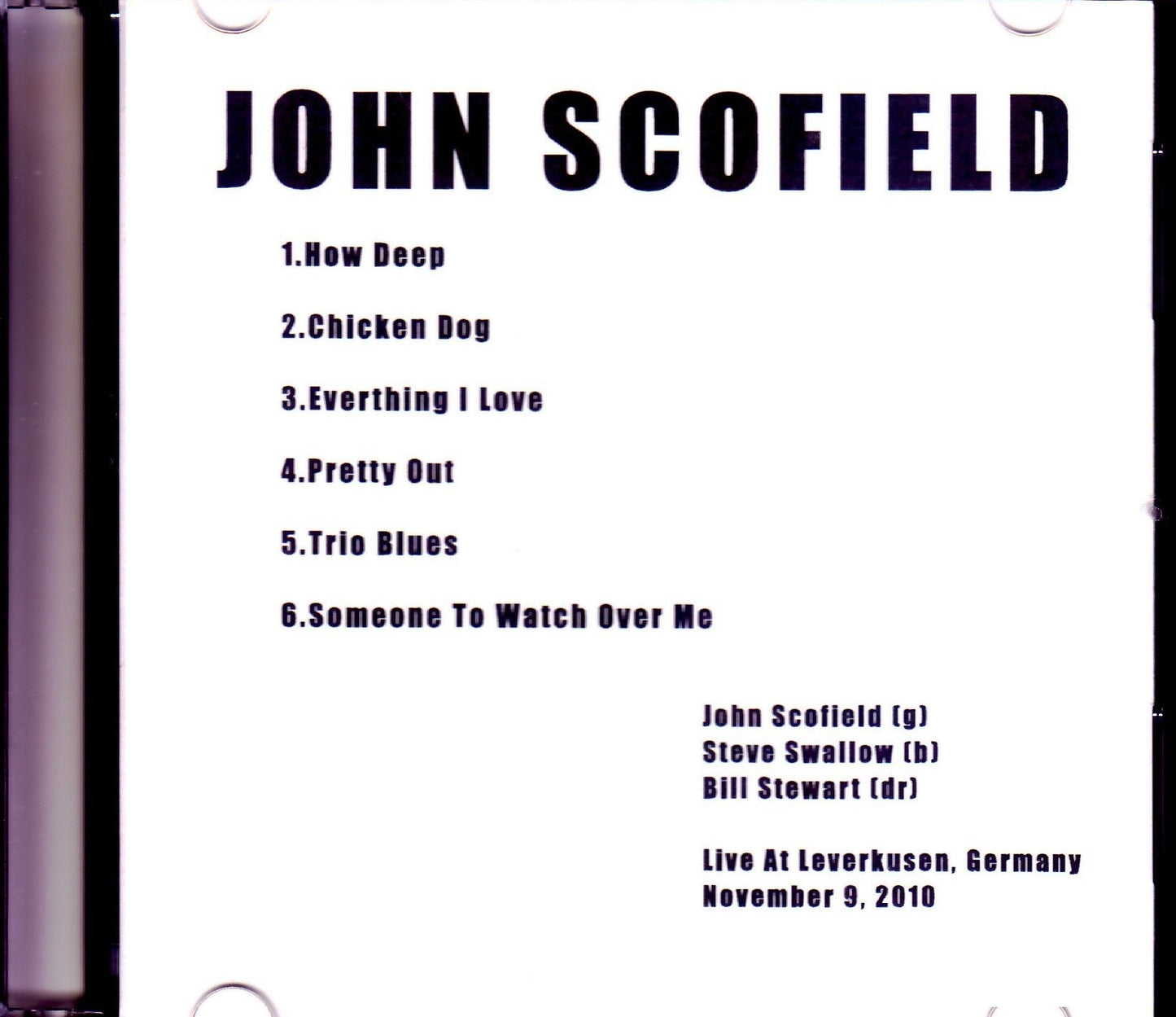 John Scofield/Germany 2010