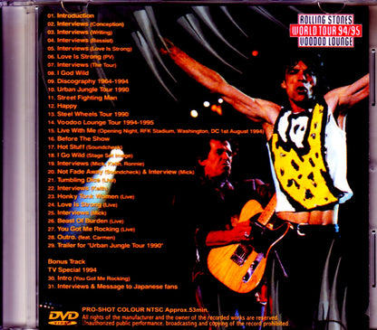 Rolling Stones/Japan Broadcast 1994 & more