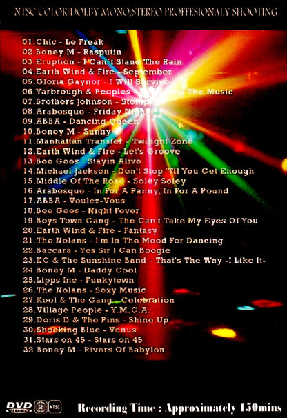 Various Artists Abba,Chic,Boney M,Bee Gees/Disco Classics Promo Clip Collection 1970's