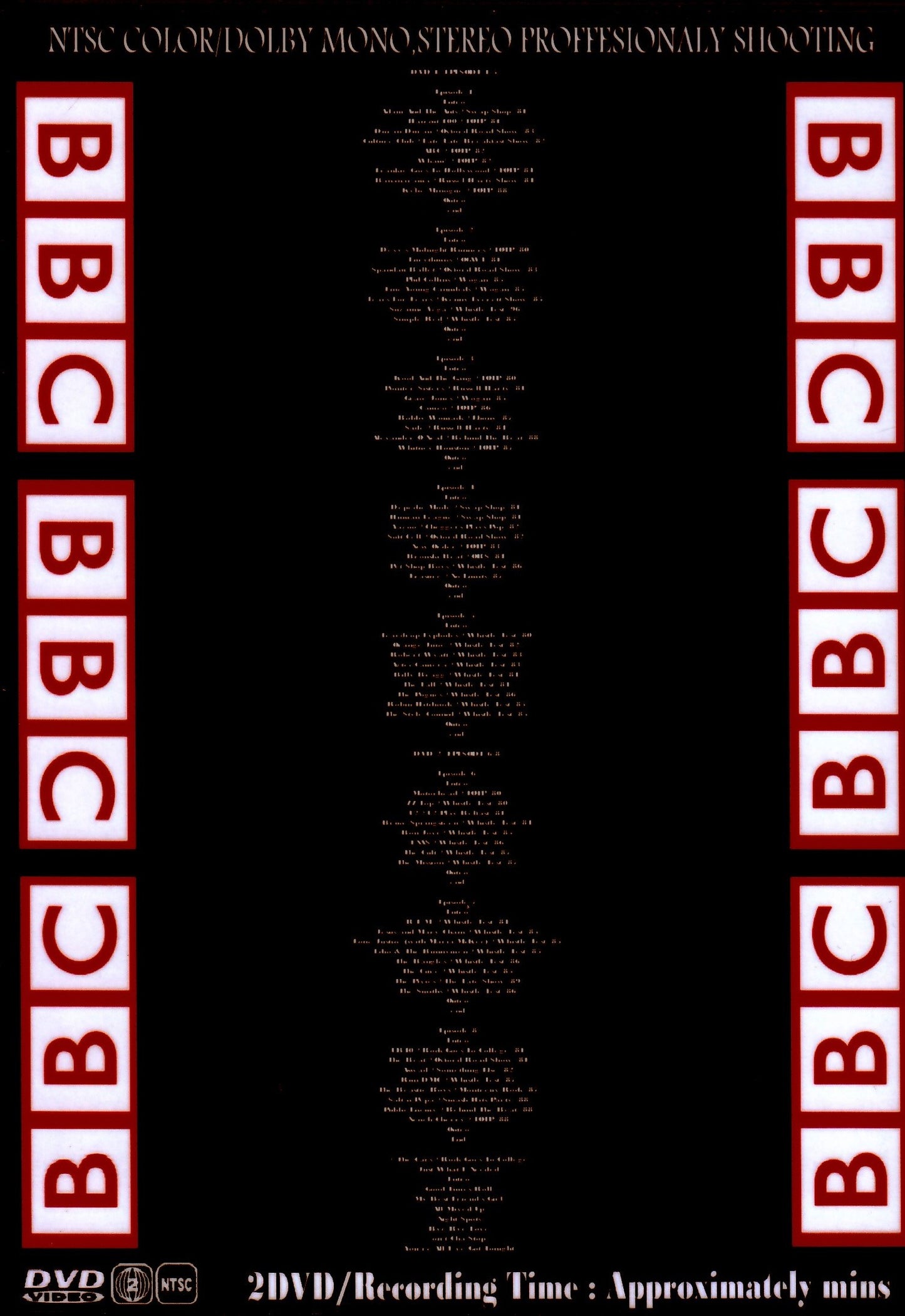 Various Artists Bon Jovi,Cult,Whitney Houston,U2,Run DMC/BBC 1980's Archives Vol.1 & 2
