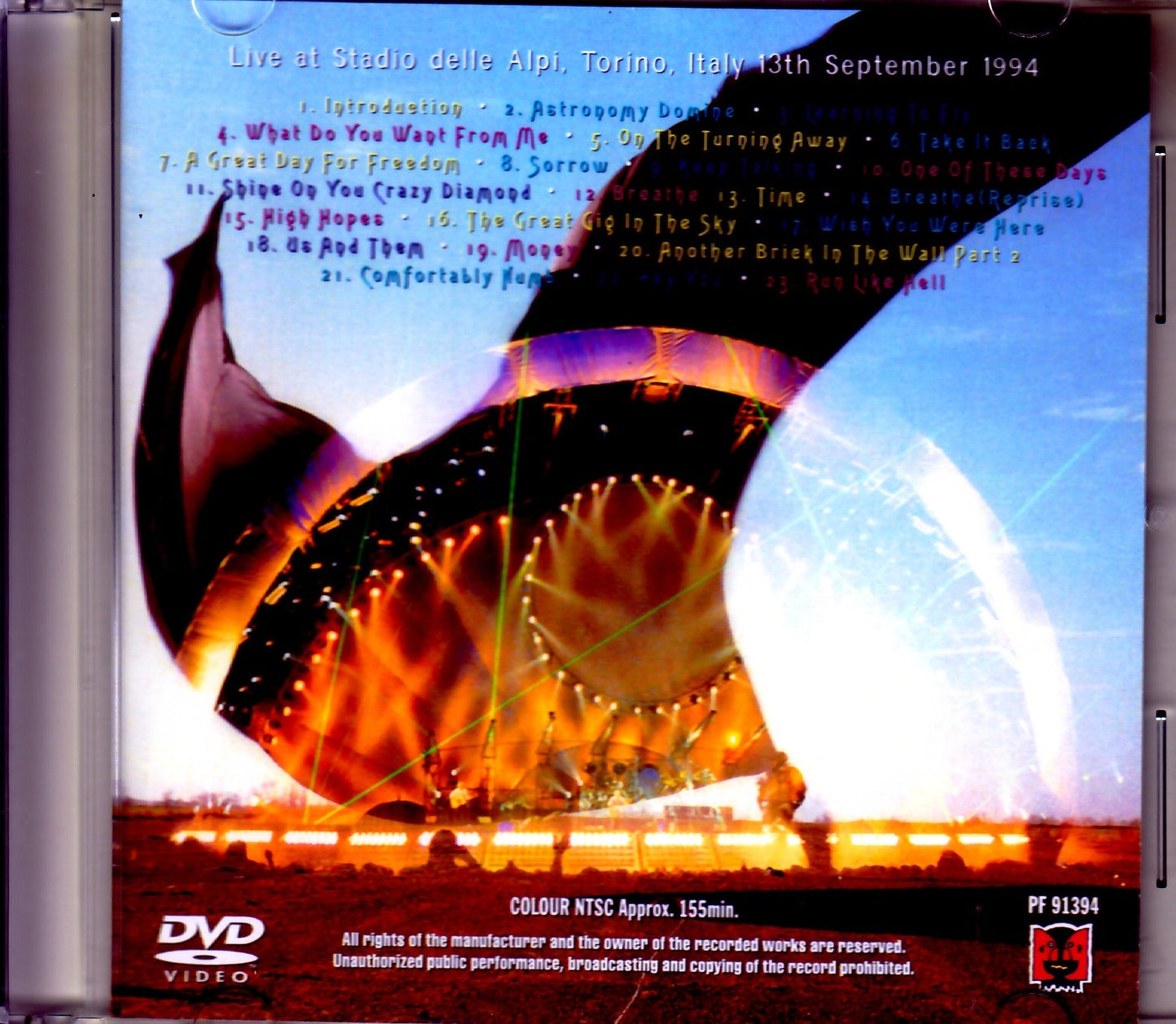 Pink Floyd/Italy 9.13.1994